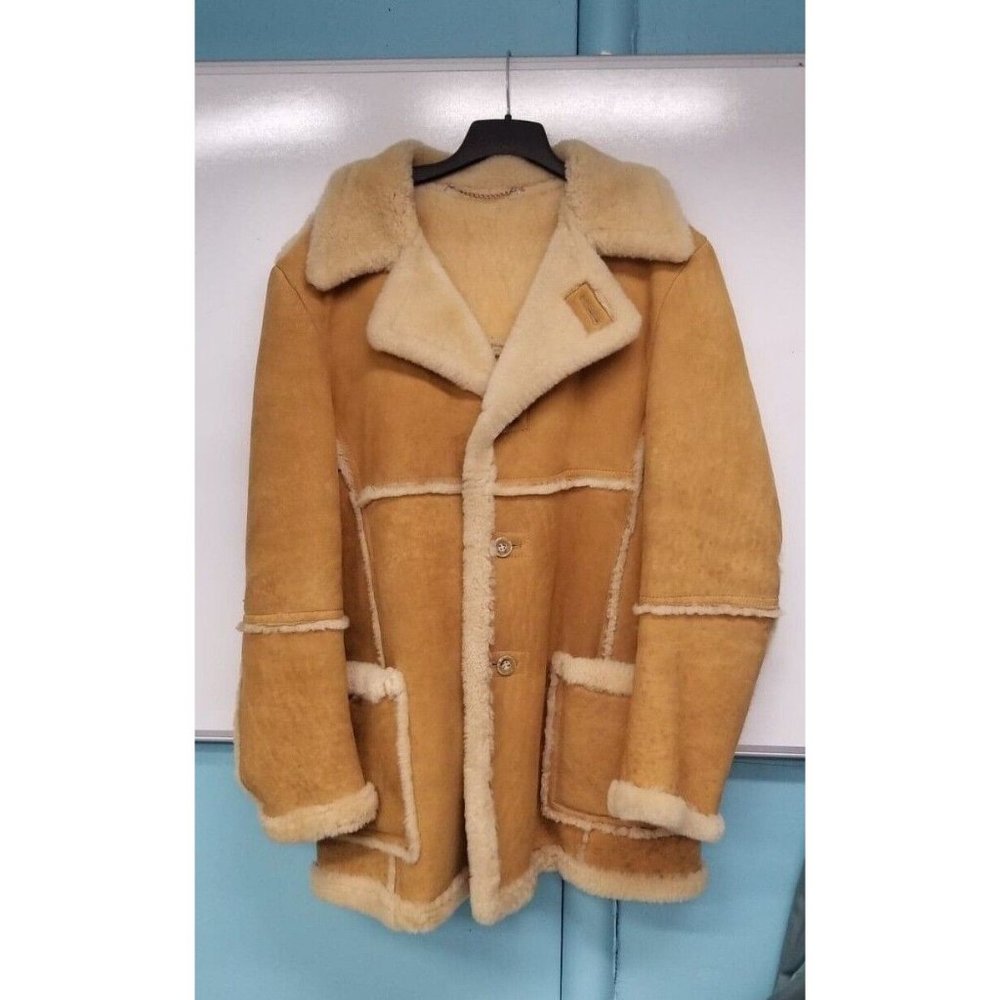 Leathershop Collection, Sears,Full Length Sherpa Style Coat 48 X Tall, Man/Woman